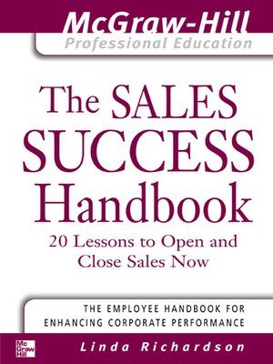cover image of The Sales Success Handbook